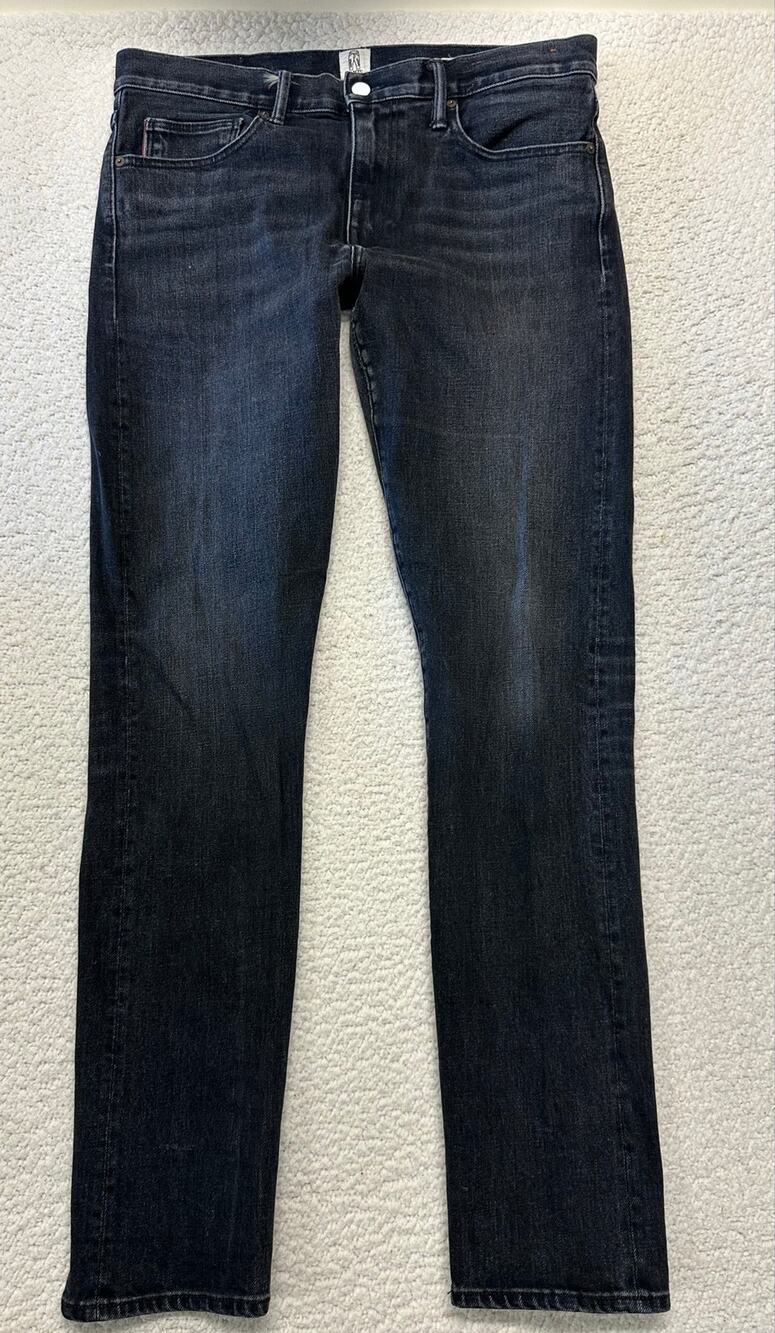 Hiroshi Kato Mens Selvedge The Pen Slim Jeans Size 34